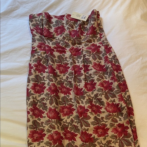NWT Posse Rosalie Floral Strapless Dress - Picture 3 of 6